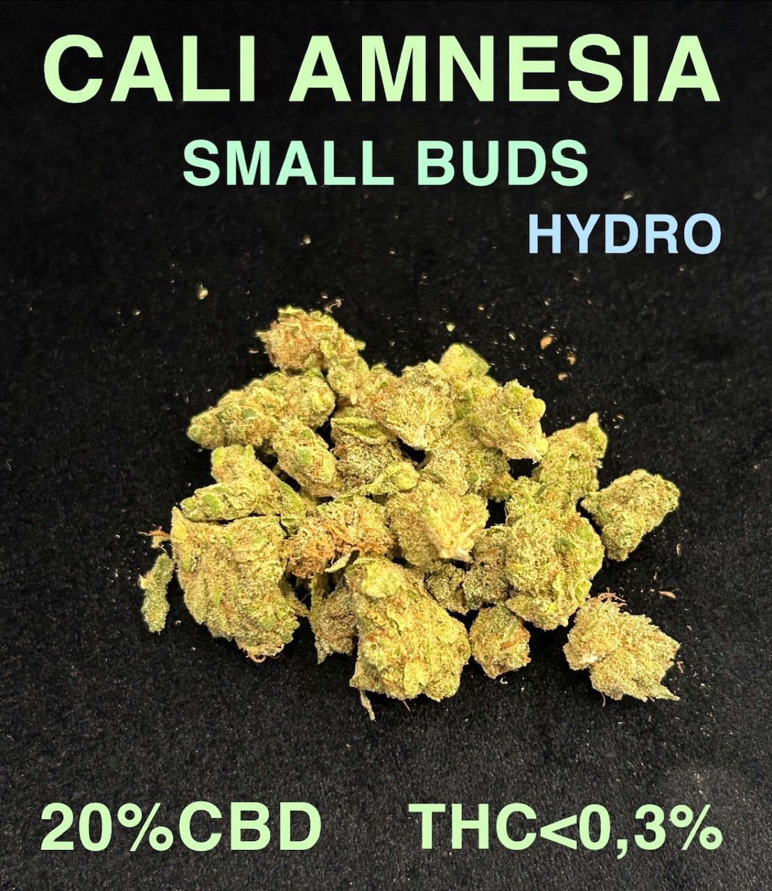 CALI AMNESIA SMALL BUDS HYDRO