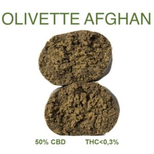 RÉSINE - OLIVETTE AFGHAN 50% CBD "SPECIAL PP"
